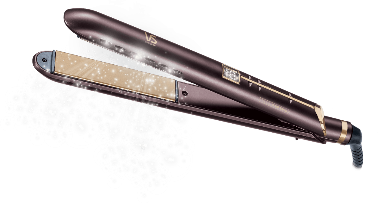 Frizz defense 2025 flat iron