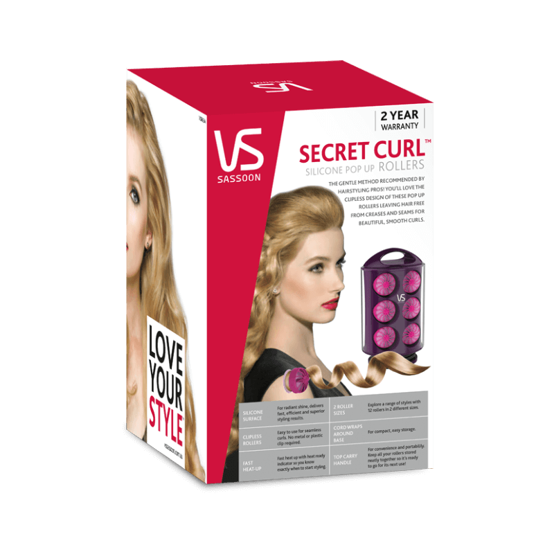 Secret Curl Pop Up Rollers VS Sassoon Australia