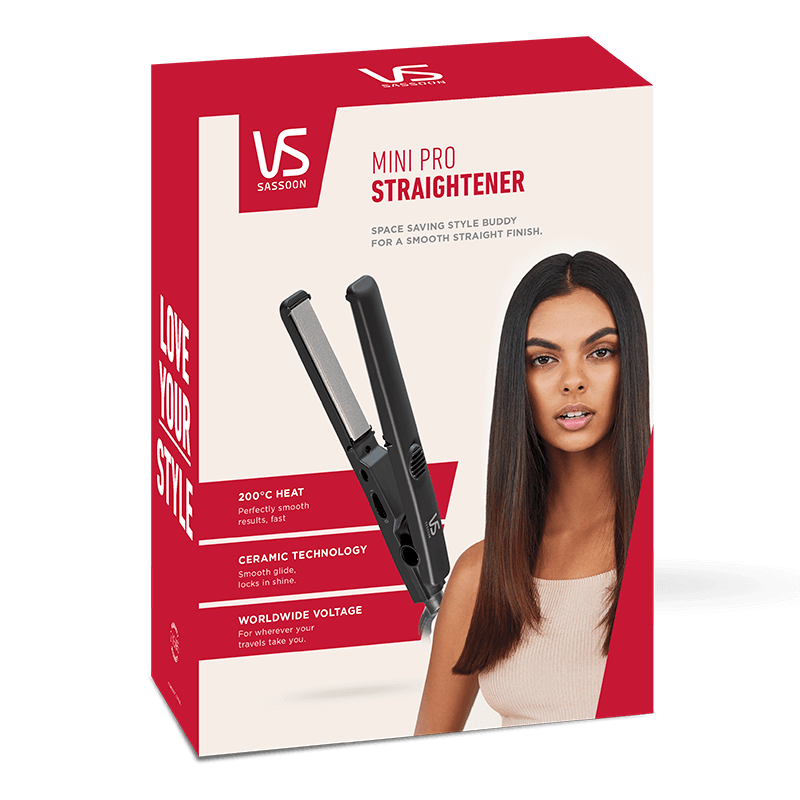 vs sassoon mini pro straightening brush