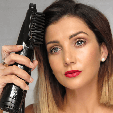 Vs sassoon wet and dry hair straightener outlet brush